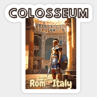 Colosseum arena, Rome, Italy Sticker